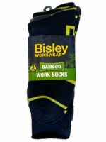 BISLEY BAMBOO WORK SOCKS (3 PACK) BBSX7020